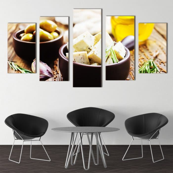 Cheese & Olives - Beautiful Home Décor | Unique Canvas