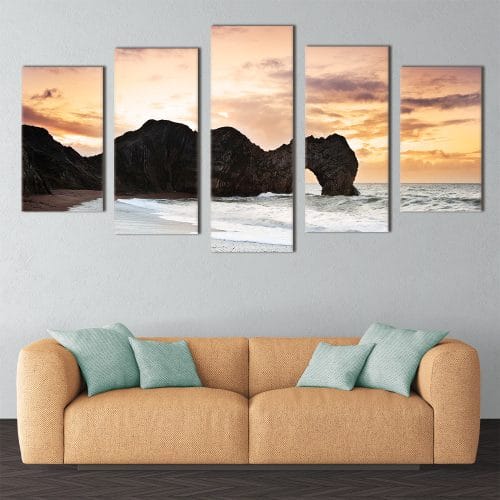 Durdle Door by Sunset - Beautiful Home Décor | Unique Canvas