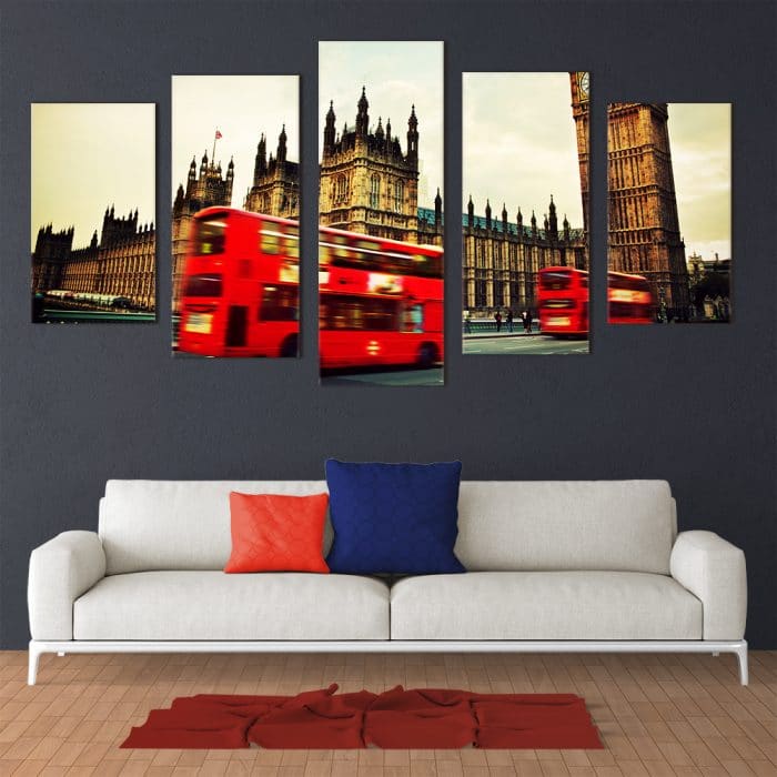 London Buses - Beautiful Home Décor | Unique Canvas