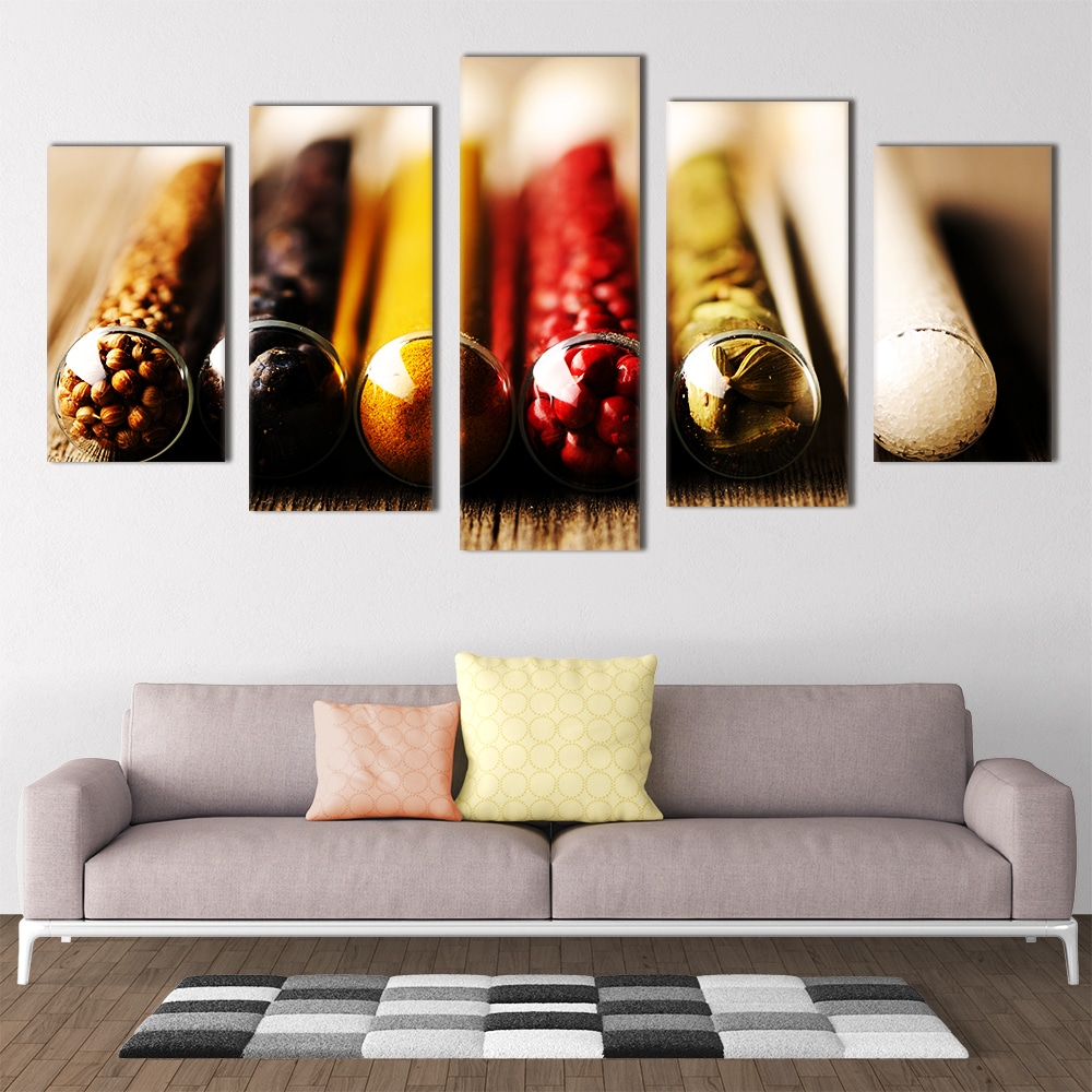 Spice Bottles- Beautiful Home Décor | Unique Canvas