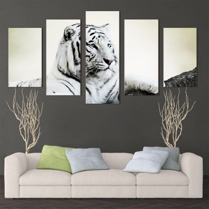 White Tiger - Beautiful Home Décor | Unique Canvas