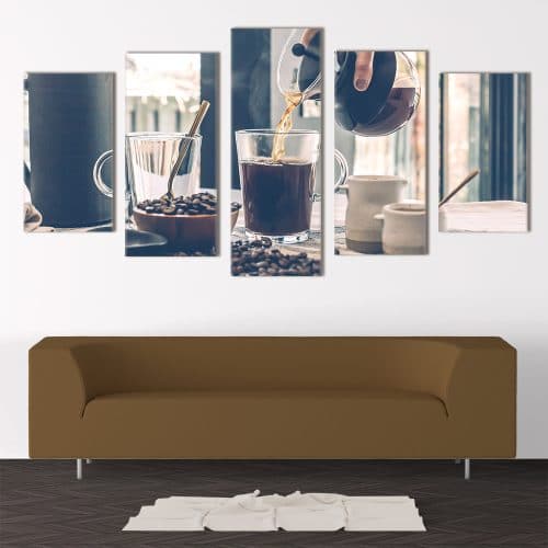 Freshly Brewed Coffee- Beautiful Home Décor | Unique Canvas