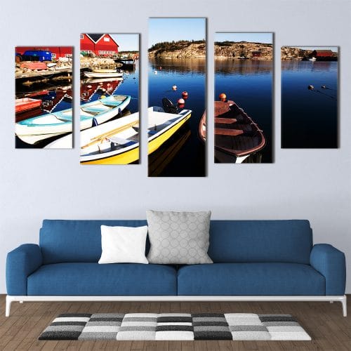 Paddle Boats - Beautiful Home Décor | Unique Canvas