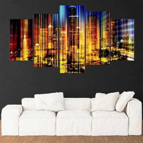 Colourful City - Beautiful Home Décor | Unique Canvas