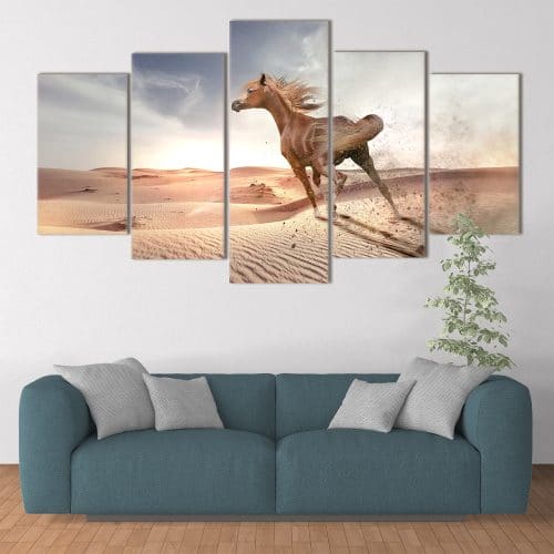 Desert Horse - Beautiful Home Décor | Unique Canvas