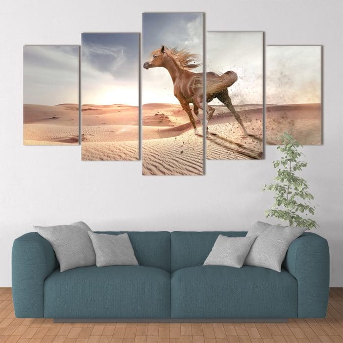 Desert Horse - Beautiful Home Décor | Unique Canvas
