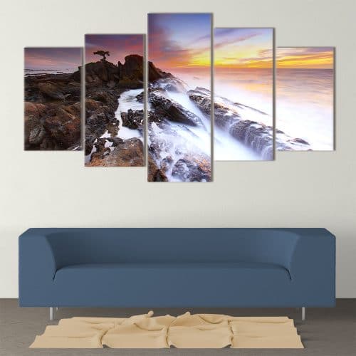 Misty Sea- Beautiful Home Décor | Unique Canvas