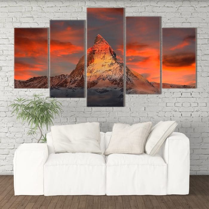 Red Mountain- Beautiful Home Décor | Unique Canvas