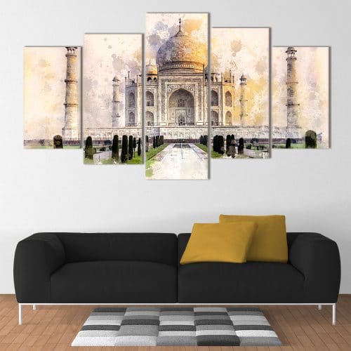 Taj Mahal Canvas- Beautiful Home Décor | Unique Canvas