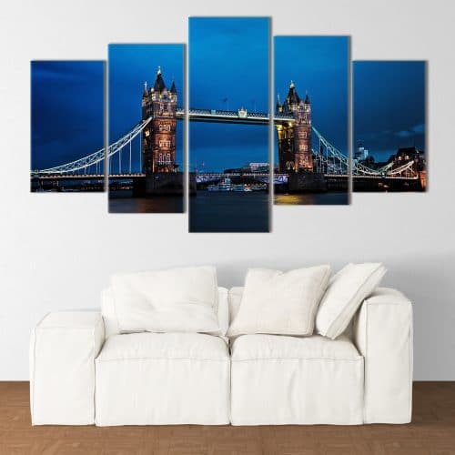 Tower Bridge at Dusk - Beautiful Home Décor | Unique Canvas