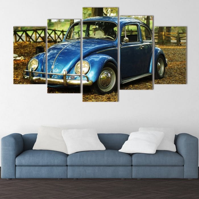 Blue Beetle unique canvas