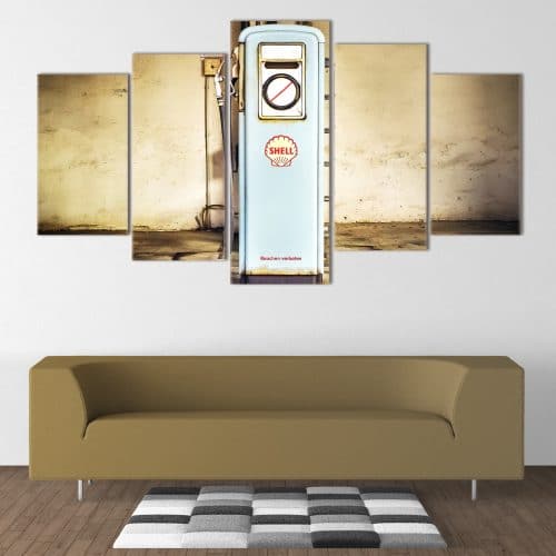 Gas Pump unique canvas