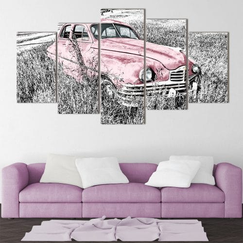 Old Timer unique canvas