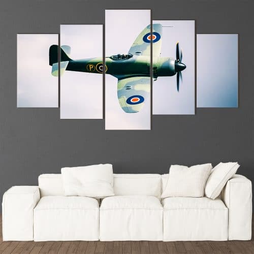 RAF Fighter unique canvas