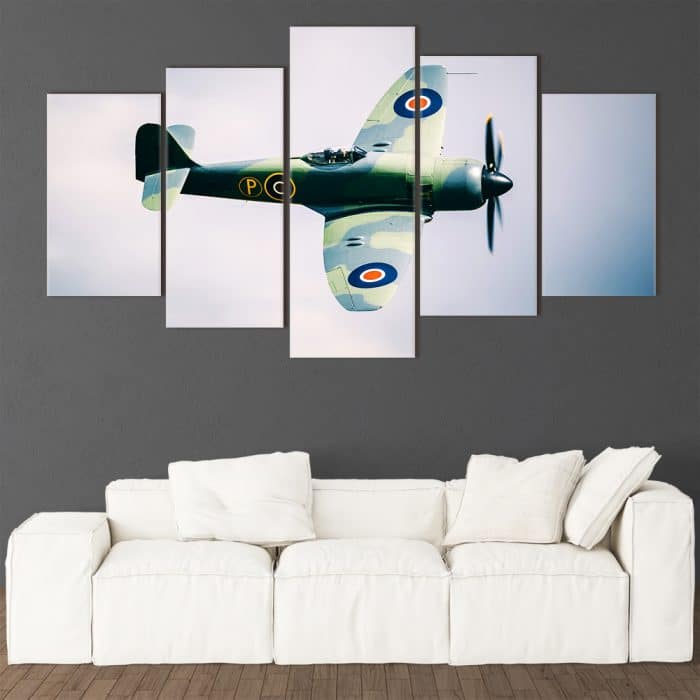 RAF Fighter unique canvas