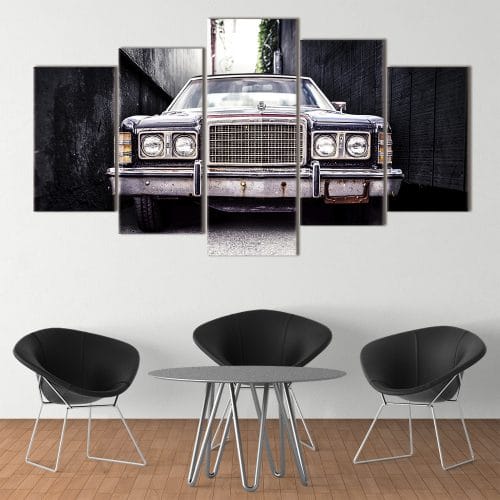 Vintage Car unique canvas