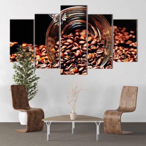 Coffee Beans unique canvas