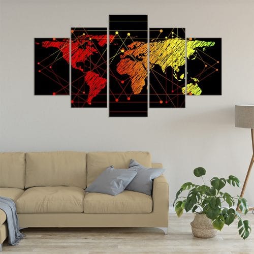 Connected World - Beautiful Home Décor | Unique Canvas