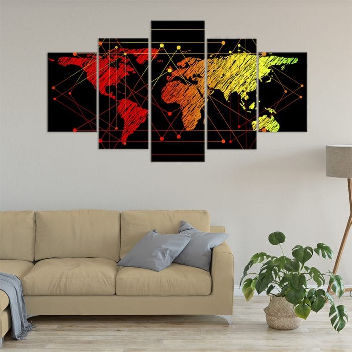 Connected World - Beautiful Home Décor | Unique Canvas