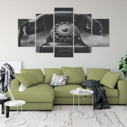 Dial A Phone unique canvas