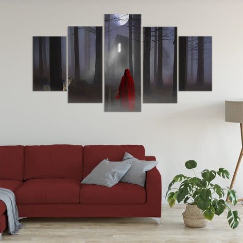 Little Red Riding Hood - Beautiful Home Décor | Unique Canvas
