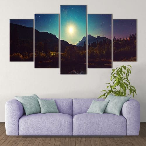 Moonshine- Beautiful Home Décor | Unique Canvas