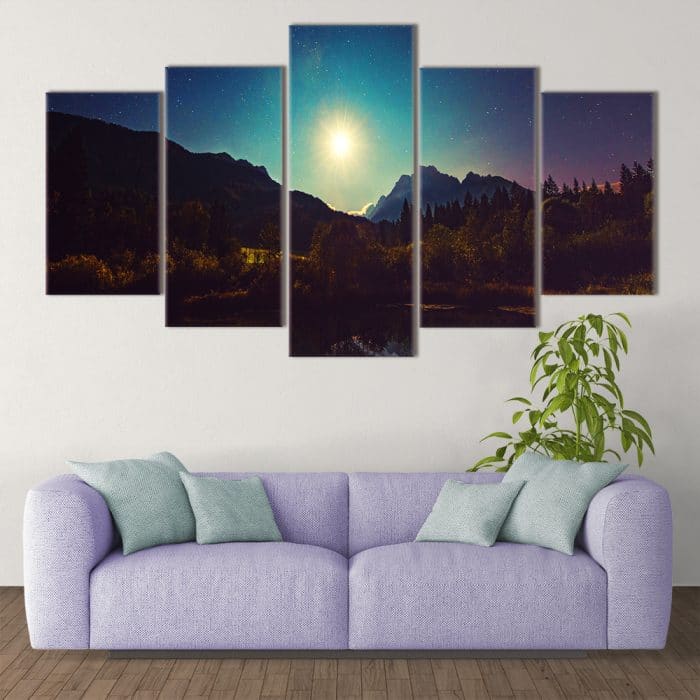 Moonshine- Beautiful Home Décor | Unique Canvas