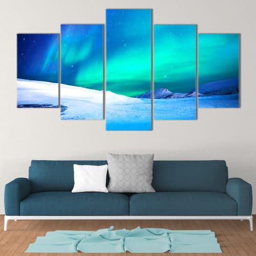 Northern Lights- Beautiful Home Décor | Unique Canvas