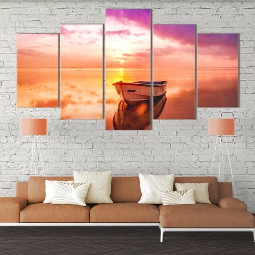 Solitary Sunset- Beautiful Home Décor | Unique Canvas