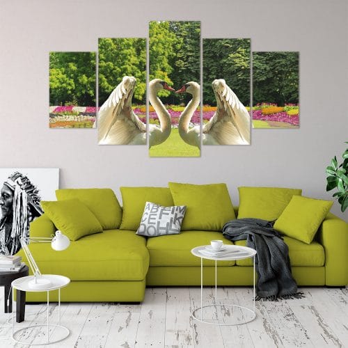 Swans - Beautiful Home Décor | Unique Canvas