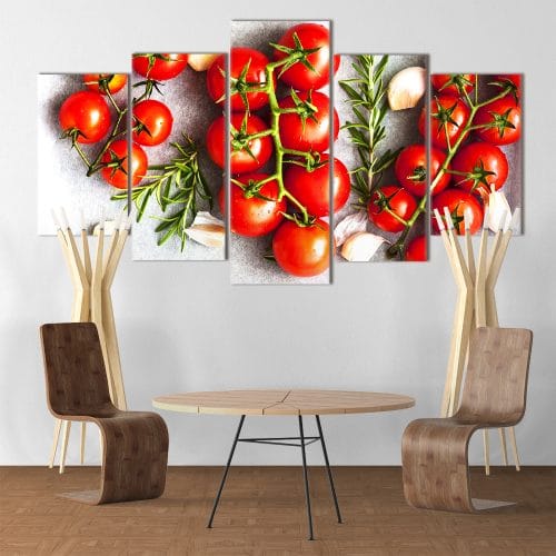Tomatoes on a Vine unique canvas