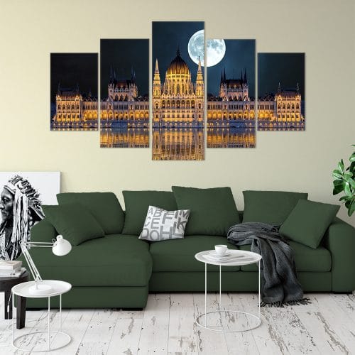 Budapest Parliament Cities Unique Canvas