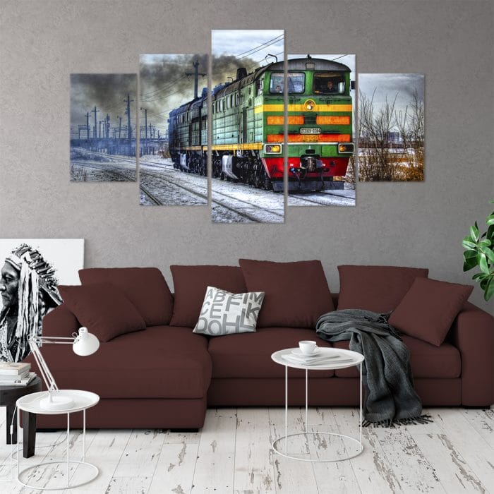 Buy Locomotive Unique Canvas