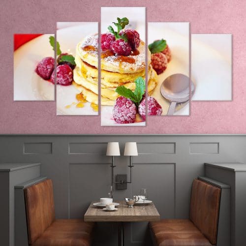 Pancake Delight unique canvas