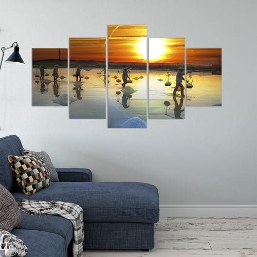 Traditional Sea Salt- Beautiful Home Décor | Unique Canvas