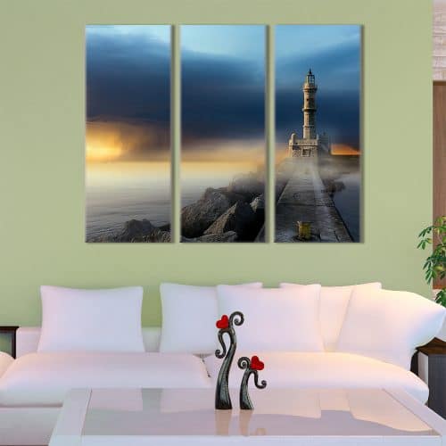 Old Lighthouse - Beautiful Home Décor | Unique Canvas