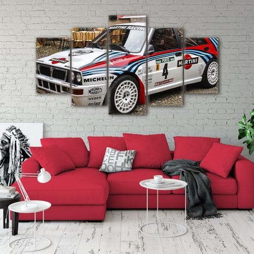 Lancia Delta Integrale Cars Unique Canvas